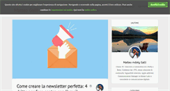 Desktop Screenshot of matteogalli.com